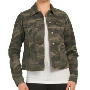 BIG SALE! d.jeans Camouflage Denim Jacket 1X 2X 3X